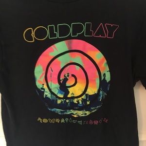 Awesome Vintage Cold Play t-shirt